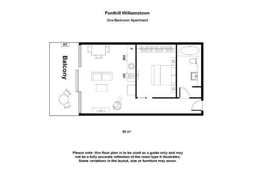 One Bedroom Apartment