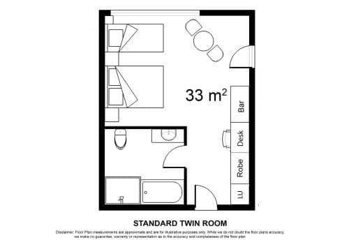 Standard Twin Suite