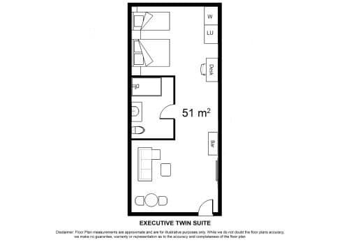 Executive Twin Suite