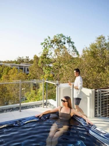 Three-Bedroom Precinct Villa with Rooftop Spa