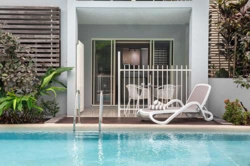 One-Bedroom Apartment with Direct Pool Access