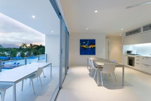 Three-Bedroom Apartment with Pool View