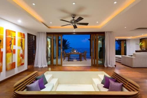 Grand Five-Bedroom Beach Front Pool Villa