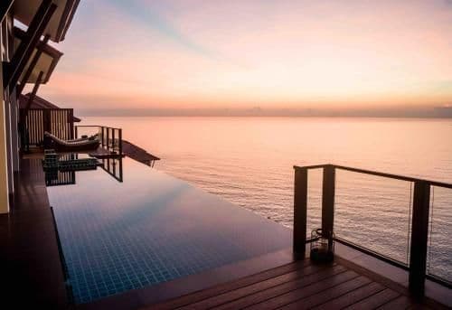 Three-Bedroom Hillside Pool Villa with Ocean View