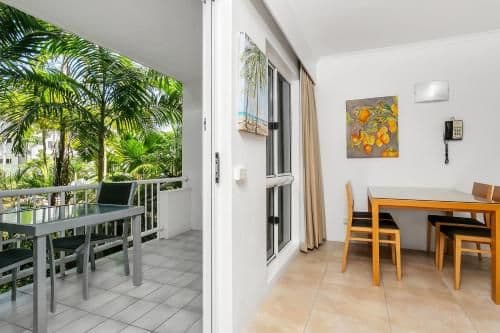 One-Bedroom Apartment with Garden View