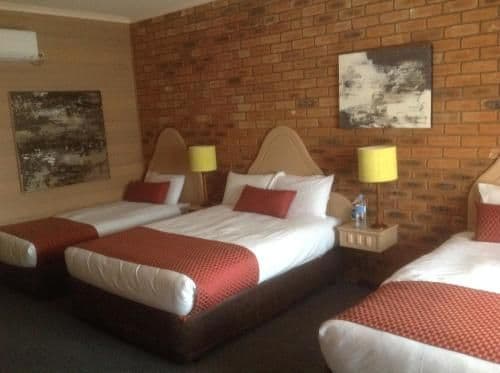 Standard Room with One Double and Two Single Beds - Non-Smoking