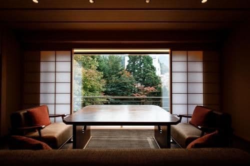 Suite with Tatami Area and Open-Air Bath - Non-Smoking (Kinsen and Ginsen)