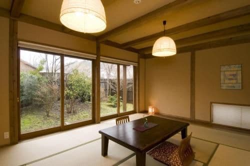Japanese-Style Room with Open-Air Bath