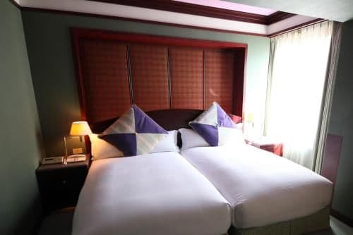 Deluxe Twin Room with Open-Air Spa Bath