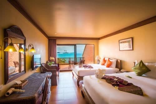 Deluxe Double or Twin Room with Sea View