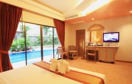 Double or Twin Room with Swimming Pool Access