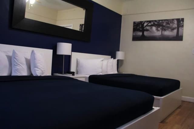 DOUBLE TWO DOUBLE BEDS