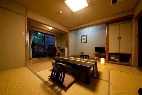Japanese-Style Room with Open-Air Bath