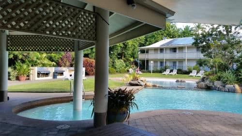 Studio with Pool View