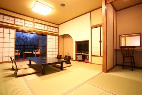 Japanese-Style Room with Shared Bathroom and View