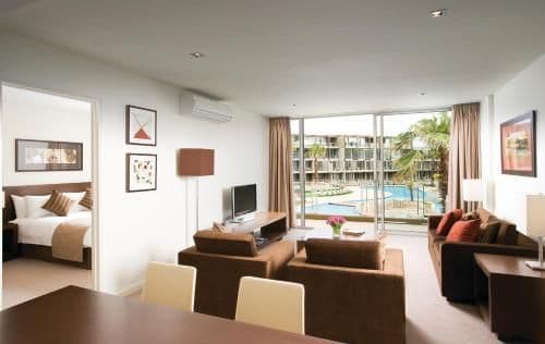 One-Bedroom Apartment with Pool View