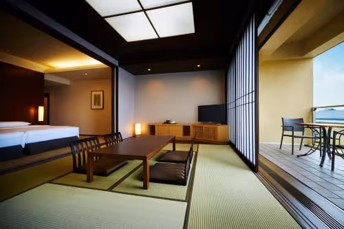 Deluxe Twin Room with Tatami Floor - Non Smoking