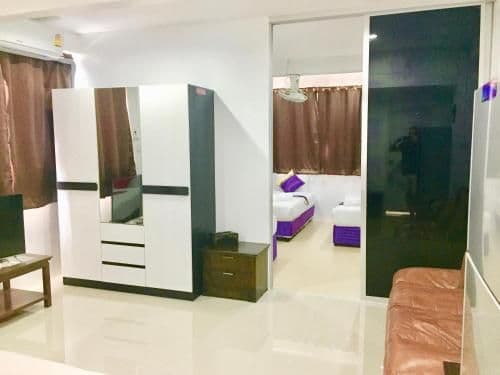 Two Connecting Double Rooms