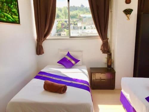 Two Connecting Double Rooms