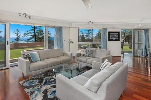 Standard Three-Bedroom Apartment Front Ocean View