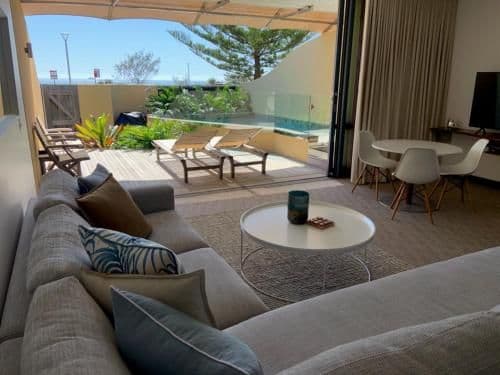 Studio with Plunge Pool - Beach Front (2 Adults + 2 Children)