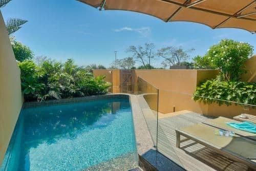 Studio with Plunge Pool - Beach Front (2 Adults + 2 Children)