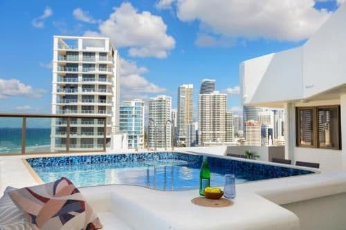 Three-Bedroom Penthouse Apartment with Ocean View