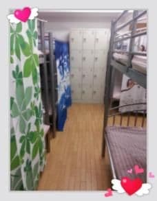 Bunk Bed in Male Dormitory Room