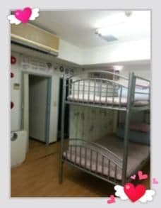 Bunk Bed in Male Dormitory Room