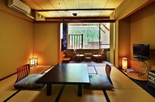 Japanese-Style Room with Open Air Bath