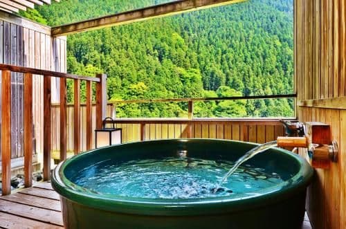 Japanese-Style Room with Open Air Bath