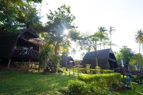 Bali House with Partial View