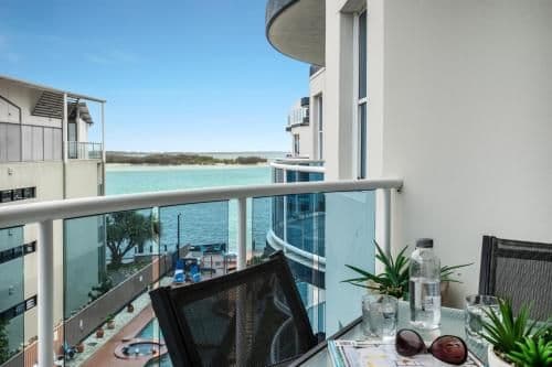 Superior Three-Bedroom Apartment with Partial Water View