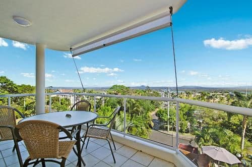 Two-Bedroom Apartment with Balcony and View
