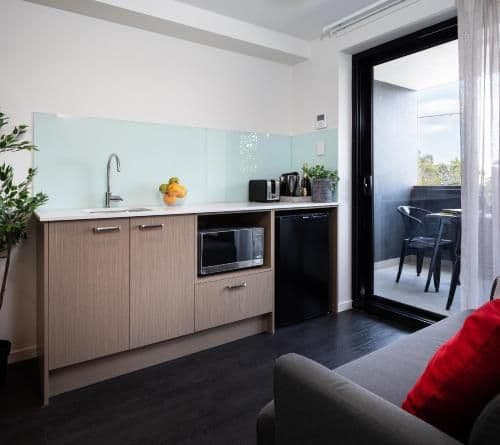 Deluxe Queen Studio with Kitchenette and Balcony
