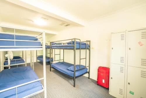 Bed in 8-Bed Mixed Dormitory Room with Shared Bathroom