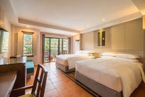 Premier Lagoon Pool View, 2 Double, Pool view, Balcony