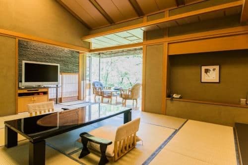 Japanese-Style Deluxe Room with Open-Air Bath