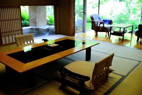 Japanese-Style Deluxe Room with Open-Air Bath