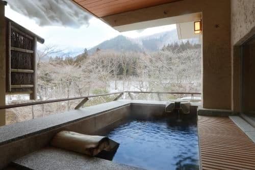 Room with Tatami Area and Open-Air Bath