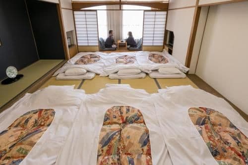 Japanese-Style Deluxe Room with Beppu Bay View
