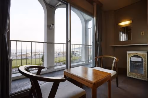 Japanese-Style Room with Beppu Bay View