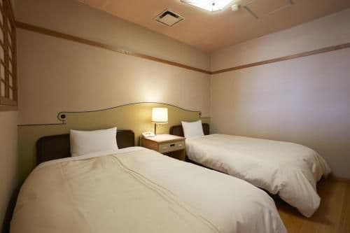 Family Room with Tatami Area with Beppu Bay View