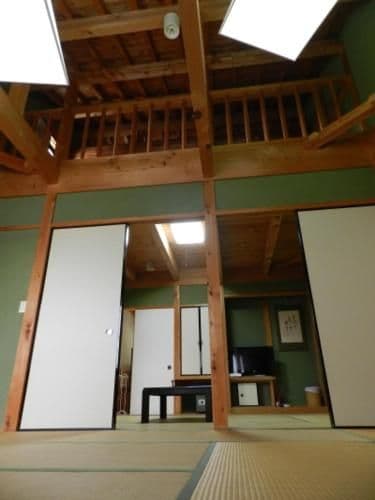 Japanese-Style Room with Shared Bathroom and Loft Area