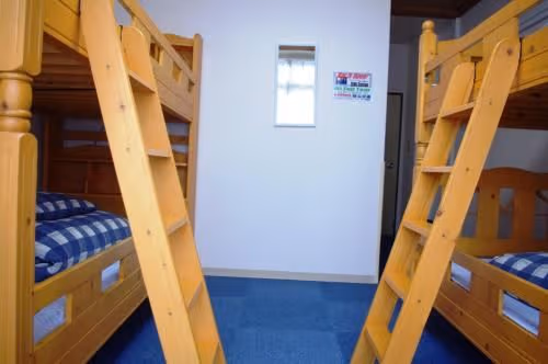 Bed in Female Dormitory Room