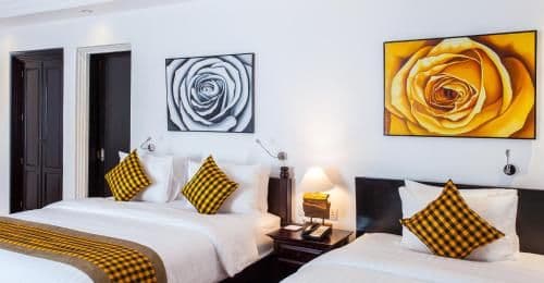 Junior Suite Triple (1King + 1 Single) with Private Balcony