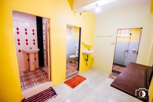 Standard Double Room with Fan share bathroom