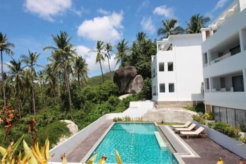 Studio with Pool View