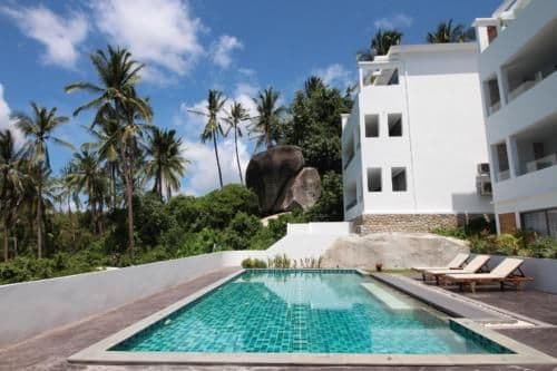 Studio with Pool View