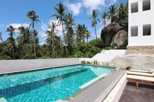 Studio with Pool View